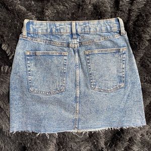 Jean mini skirt target